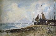 John Constable Brighton Beach USA oil painting artist